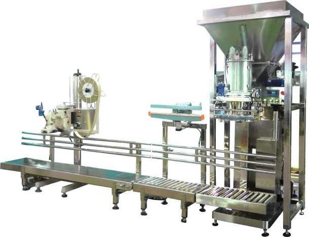 Gypsum Powder Filling Weighing Bagging Machine